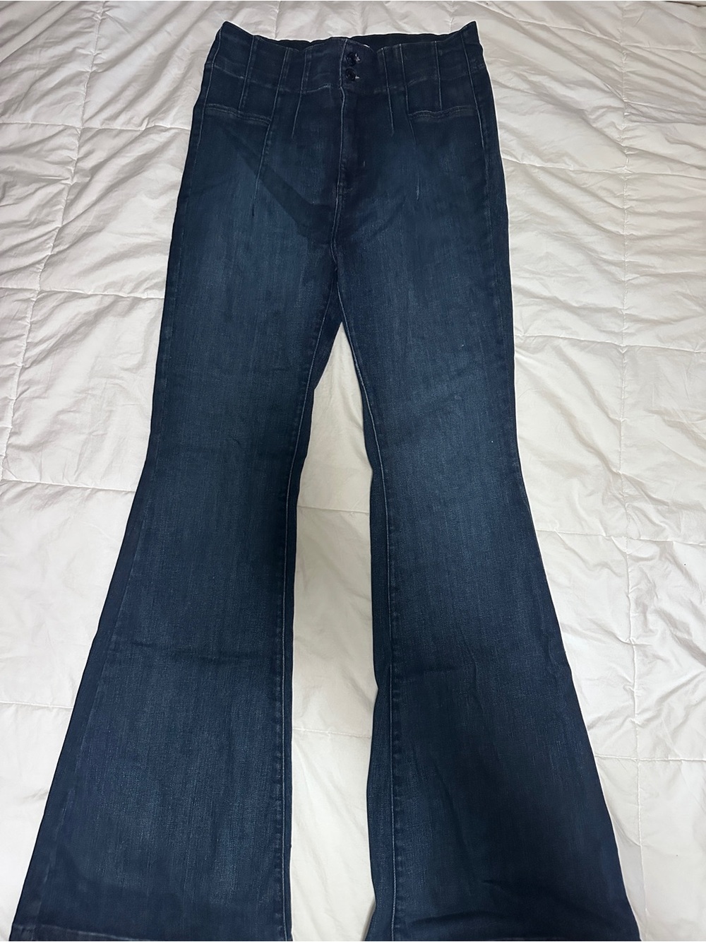 We The Free Midnight Indigo Flare Jeans